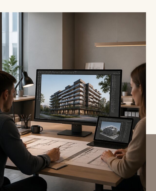 3D визуализация архитектуры и объектов строительства в Красноярске