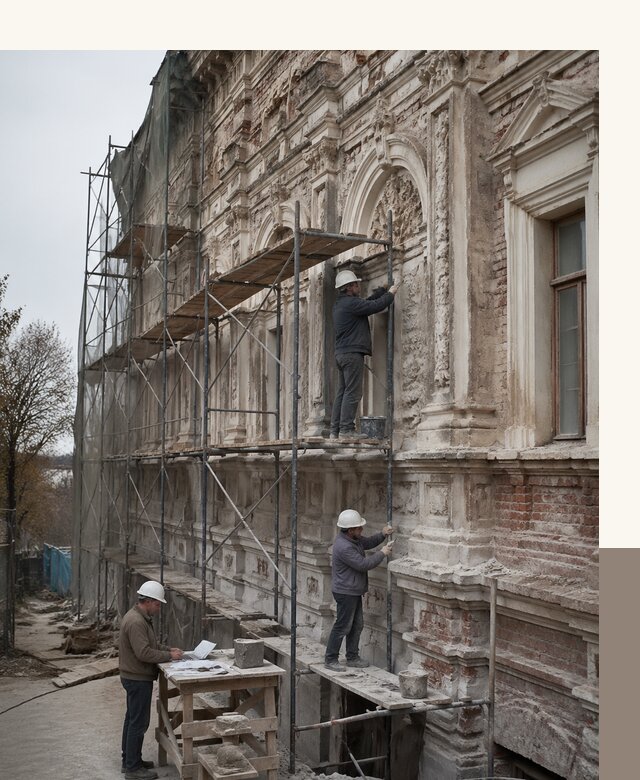 Реставрация объектов культурного наследия под ключ в Красноярске