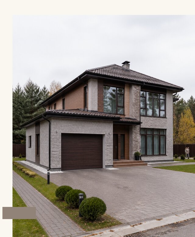 Проект дома 8 на 8 с гаражом в Красноярске по цене 35560 | А3дПро-Крс